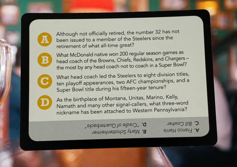 You Gotta Know Pittsburgh - Sports Trivia Game - Image 4